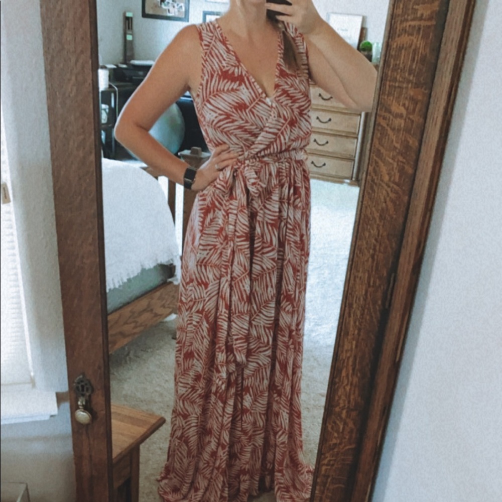 Floor length dress